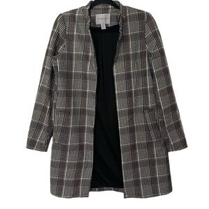 NWOT CAROLINA BELLE MONTREAL Plaid Jacket S